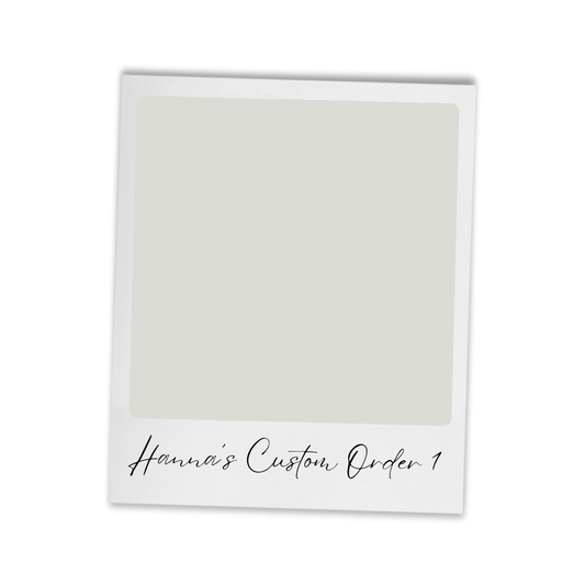 Hanna’s Custom Order 1